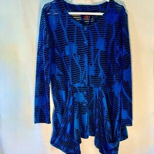 Pleats Collection Burnout Jacket